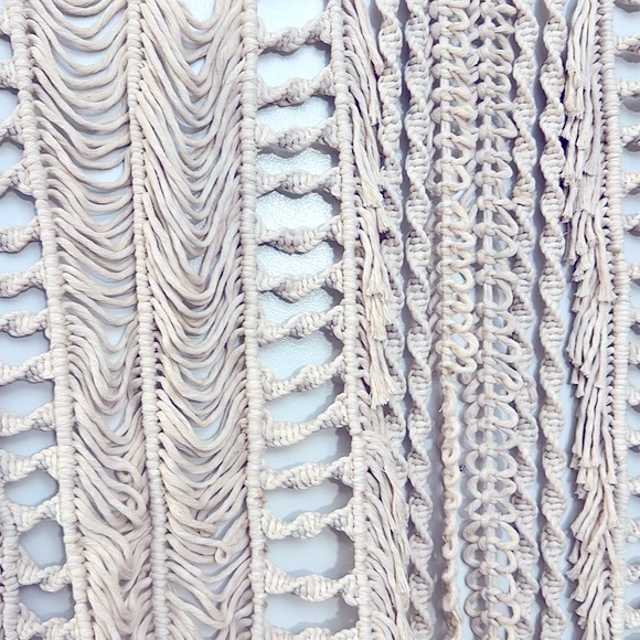 Soul Embellishments Bohemian Style HomeDecor Handwoven Macramé Tapestry Wall Art - Picture 12 of 16